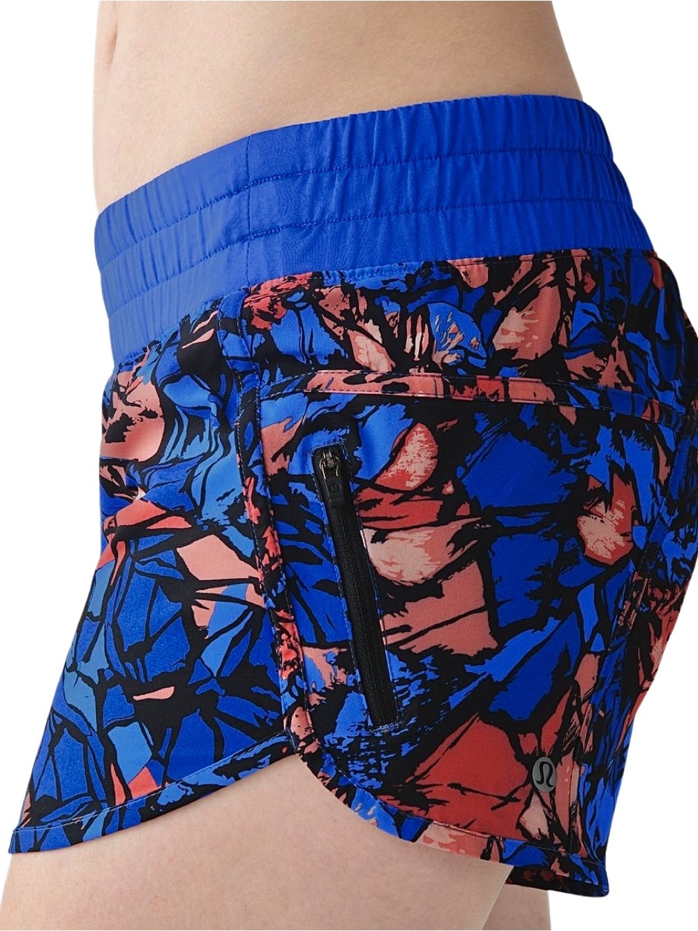 LULULEMON Tracker Short IV‎ 4-Way Stretch in
Paint Storm Harbor Blue Mult… - Picture 5 of 6